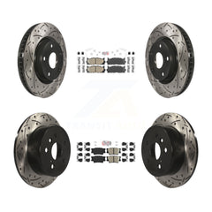Transit Auto KDA-101735 Disc Brake Kit for 2007-2012 Toyota Avalon, Lexus ES350, Toyota Camry - Front and Rear product image