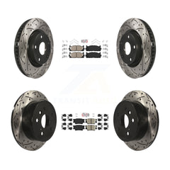 Transit Auto KDA-101737 Disc Brake Kit for 2007-2012 Toyota Avalon, Lexus ES350, Toyota Camry - Front and Rear product image
