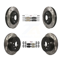 Transit Auto KDA-101739 Disc Brake Kit for 2012-2018 Lexus ES300h, Lexus ES350, Toyota Avalon & more - Front and Rear product image