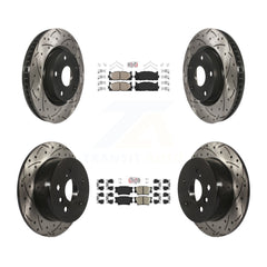 Transit Auto KDA-101741 Disc Brake Kit for 2012-2018 Lexus ES300h, Lexus ES350, Toyota Avalon & more - Front and Rear product image
