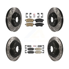Transit Auto KDA-101742 Disc Brake Kit for 2013 Chevrolet Cruze - Front and Rear product image