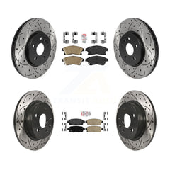 Transit Auto KDA-101747 Disc Brake Kit for 2013-2014 Chevrolet Sonic - Front and Rear product image