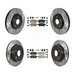 Transit Auto KDA-101748 Disc Brake Kit for 2013-2014 Chevrolet Sonic - Front and Rear product image