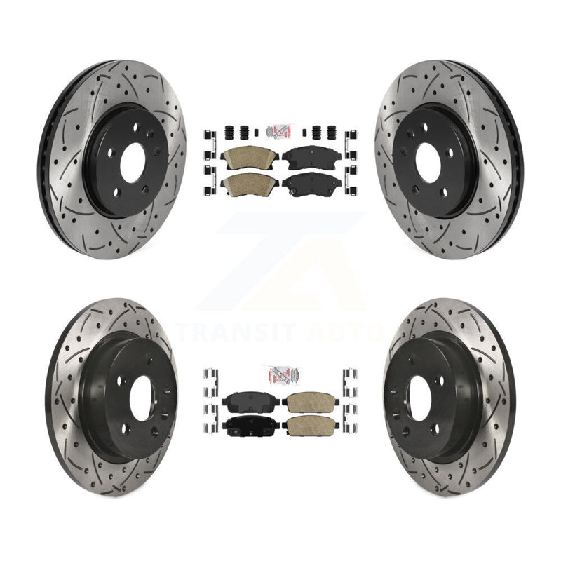 Transit Auto KDA-101749 Disc Brake Kit for 2013-2014 Chevrolet Sonic - Front and Rear product image