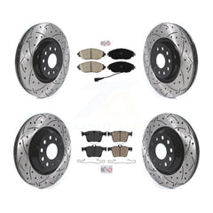 Transit Auto KDA-101750 Disc Brake Kit for 2017-2019 Volkswagen Golf R - Front and Rear product image