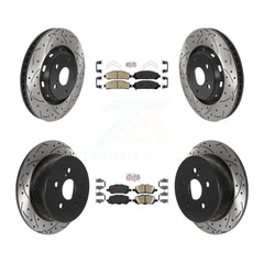 Transit Auto KDA-101763 Disc Brake Kit for 2009-2016 Toyota Venza - Front and Rear product image