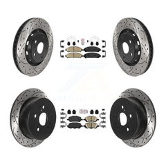 Transit Auto KDA-101766 Disc Brake Kit for 2009-2016 Toyota Venza - Front and Rear product image