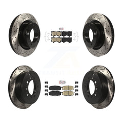 Transit Auto KDA-101768 Disc Brake Kit for 2007-2022 Toyota Land Cruiser, Lexus LX570, Toyota Sequoia & more - Front and Rear product image
