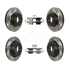 Transit Auto KDA-101776 Disc Brake Kit for 2013-2018 BMW 328d, BMW 320i - Front and Rear product image