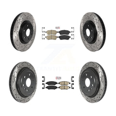 Transit Auto KDA-101778 Disc Brake Kit for 2010-2016 Saab 9-4X, Cadillac SRX - Front and Rear product image