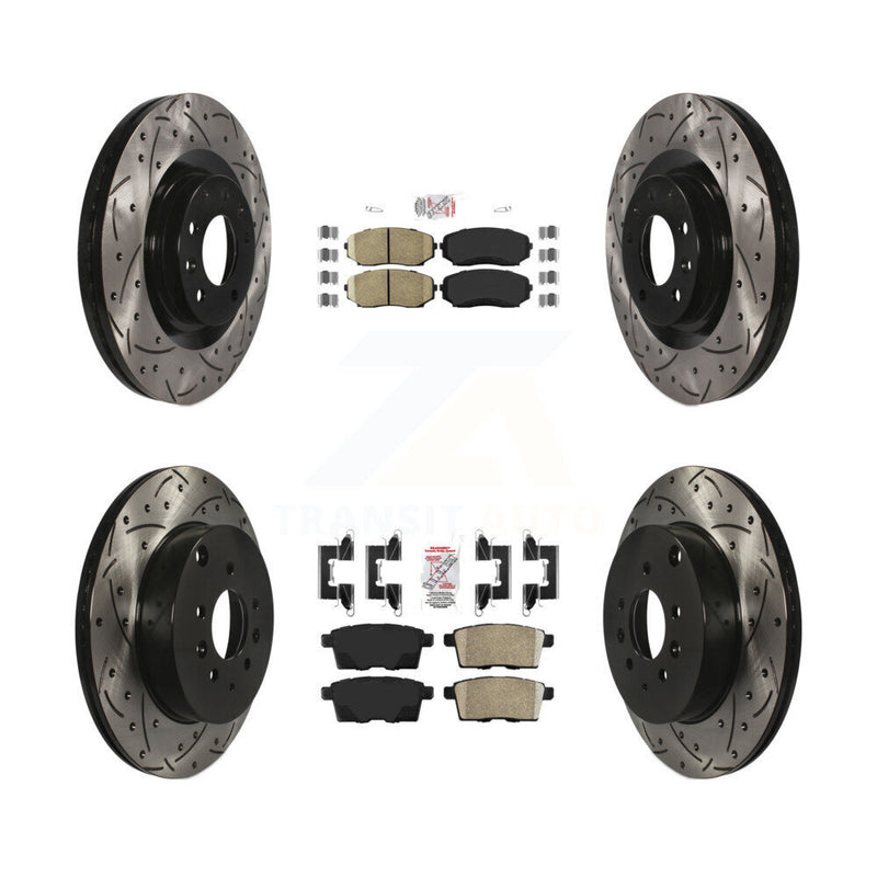 Transit Auto KDA-101783 Disc Brake Kit for 2007-2015 Mazda CX-9 - Front and Rear product image