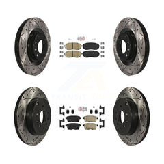 Transit Auto KDA-101784 Disc Brake Kit for 2007-2015 Mazda CX-9 - Front and Rear product image