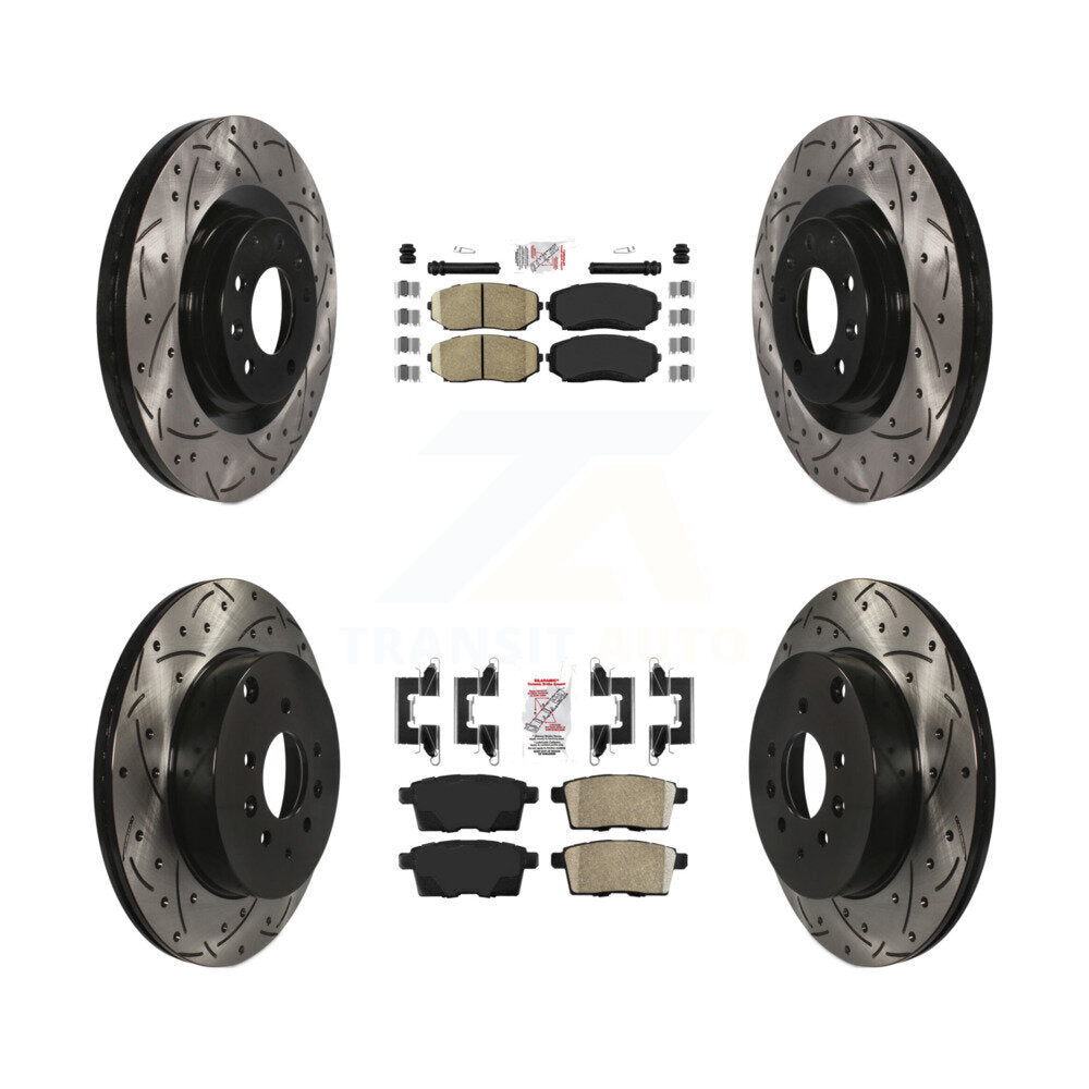 Transit Auto KDA-101785 Disc Brake Kit for 2007-2015 Mazda CX-9 - Front and Rear product image