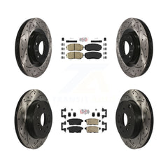Transit Auto KDA-101786 Disc Brake Kit for 2007-2015 Mazda CX-9 - Front and Rear product image