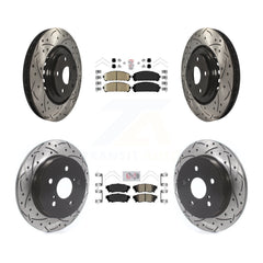 Transit Auto KDA-101804 Disc Brake Kit for 2015-2021 Lexus NX300, Lexus NX200t, Lexus NX300h - Front and Rear product image