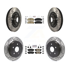 Transit Auto KDA-101805 Disc Brake Kit for 2015-2021 Lexus NX300, Lexus NX200t, Lexus NX300h - Front and Rear product image