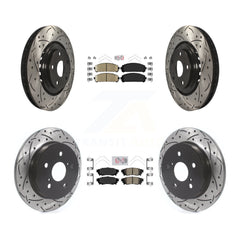 Transit Auto KDA-101806 Disc Brake Kit for 2015-2021 Lexus NX300, Lexus NX200t, Lexus NX300h - Front and Rear product image