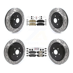 Transit Auto KDA-101811 Disc Brake Kit for 2016-2022 Lexus RX350, Lexus RX350L, Lexus RX450hL & more - Front and Rear product image