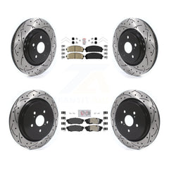 Transit Auto KDA-101812 Disc Brake Kit for 2016-2022 Lexus RX350, Lexus RX350L, Lexus RX450hL & more - Front and Rear product image