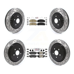 Transit Auto KDA-101813 Disc Brake Kit for 2016-2022 Lexus RX350, Lexus RX350L, Lexus RX450hL & more - Front and Rear product image