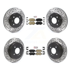 Transit Auto KDA-101815 Disc Brake Kit for 2012-2018 Kia Rio, Hyundai Accent - Front and Rear product image