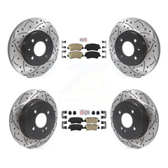 Transit Auto KDA-101816 Disc Brake Kit for 2012-2018 Kia Rio, Hyundai Accent - Front and Rear product image