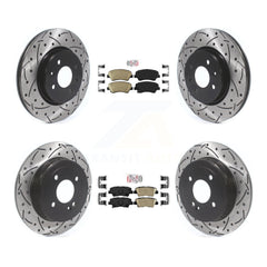 Transit Auto KDA-101817 Disc Brake Kit for 2012-2017 Kia Rio - Front and Rear product image
