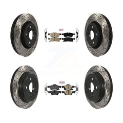 Transit Auto KDA-101818 Disc Brake Kit for 2022 Jeep Grand Cherokee WK - Front and Rear product image