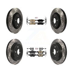 Transit Auto KDA-101819 Disc Brake Kit for 2022 Jeep Grand Cherokee WK - Front and Rear product image