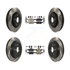 Transit Auto KDA-101823 Disc Brake Kit for 2022 Jeep Grand Cherokee WK - Front and Rear product image