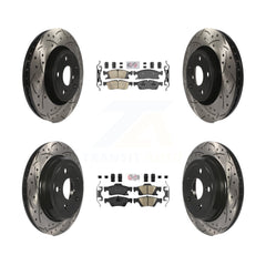 Transit Auto KDA-101827 Disc Brake Kit for 2022 Jeep Grand Cherokee WK - Front and Rear product image