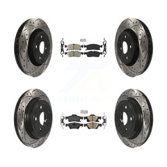 Transit Auto KDA-101830 Disc Brake Kit for 2022 Jeep Grand Cherokee WK - Front and Rear product image