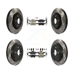 Transit Auto KDA-101831 Disc Brake Kit for 2022 Jeep Grand Cherokee WK - Front and Rear product image