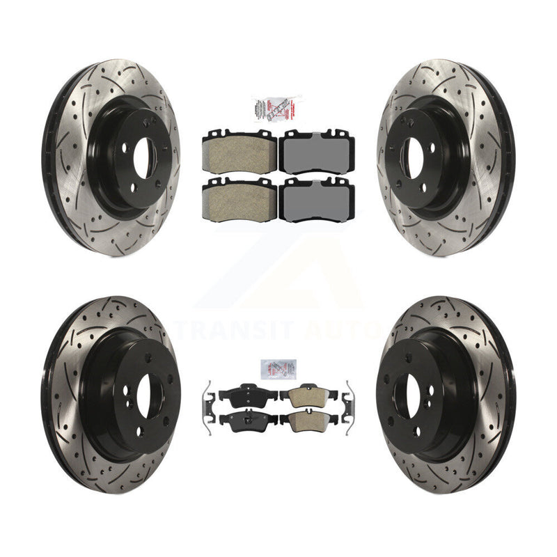 Transit Auto KDA-101834 Disc Brake Kit for 2006-2011 Mercedes-Benz CLS550, Mercedes-Benz E550, Mercedes-Benz CLS500 - Front and Rear product image
