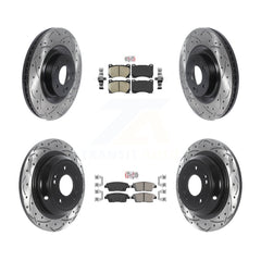 Transit Auto KDA-101835 Disc Brake Kit for 2012-2014 Hyundai Genesis - Front and Rear product image