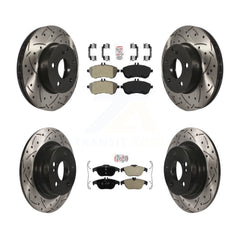 Transit Auto KDA-101839 Disc Brake Kit for 2008-2011 Mercedes-Benz C250, Mercedes-Benz C230 - Front and Rear product image