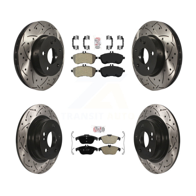 Transit Auto KDA-101839 Disc Brake Kit for 2008-2011 Mercedes-Benz C250, Mercedes-Benz C230 - Front and Rear product image
