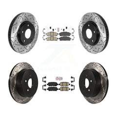 Transit Auto KDA-101844 Disc Brake Kit for 2011-2017 Nissan Quest - Front and Rear product image