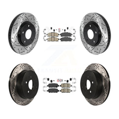 Transit Auto KDA-101845 Disc Brake Kit for 2011-2017 Nissan Quest - Front and Rear product image