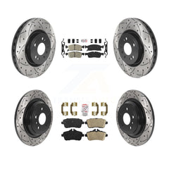 Transit Auto KDA-101846 Disc Brake Kit for 2012-2018 Mercedes-Benz GLE300d, Mercedes-Benz GLE350, Mercedes-Benz ML250 & more - Front and Rear product image