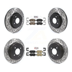 Transit Auto KDA-101848 Disc Brake Kit for 2018-2023 Kia Rio, Hyundai Accent - Front and Rear product image