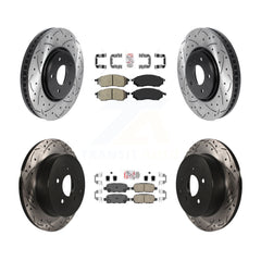 Transit Auto KDA-101851 Disc Brake Kit for 2009-2012 INFINITI FX35 - Front and Rear product image