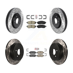 Transit Auto KDA-101852 Disc Brake Kit for 2009-2012 INFINITI FX35 - Front and Rear product image