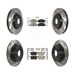 Transit Auto KDA-101854 Disc Brake Kit for 2017-2022 Acura ILX - Front and Rear product image