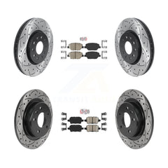 Transit Auto KDA-101856 Disc Brake Kit for 2019-2020 Buick Regal TourX, Chevrolet Equinox, GMC Terrain - Front and Rear product image