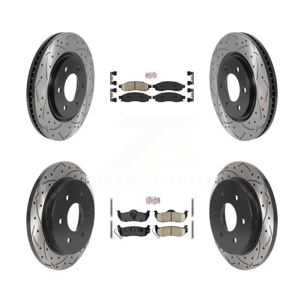 Transit Auto KDA-101859 Disc Brake Kit for 2007 Nissan TITAN - Front and Rear product image