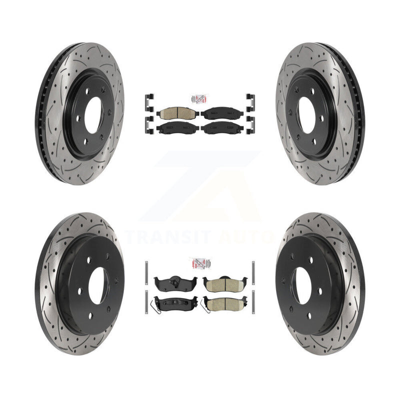 Transit Auto KDA-101859 Disc Brake Kit for 2007 Nissan TITAN - Front and Rear product image