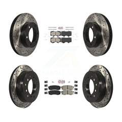 Transit Auto KDA-101860 Disc Brake Kit for 2010-2014 Toyota FJ Cruiser - Front and Rear product image