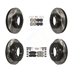Transit Auto KDA-101861 Disc Brake Kit for 2010-2014 Toyota FJ Cruiser - Front and Rear product image