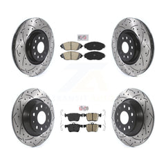Transit Auto KDA-101868 Disc Brake Kit for 2018-2022 Volkswagen Jetta, Volkswagen Tiguan - Front and Rear product image